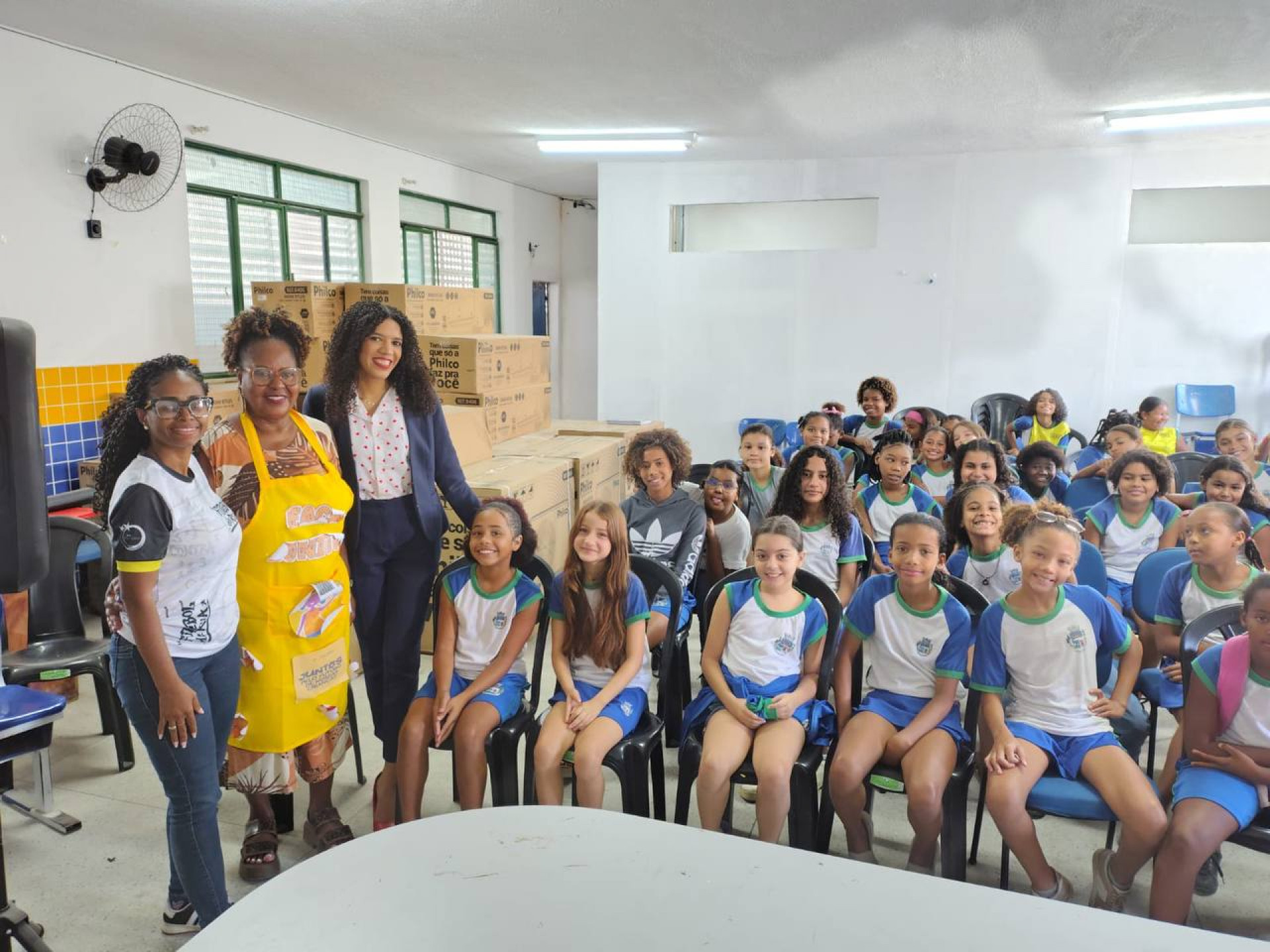 A pe&ccedil;a foi muito bem recebida pelos alunos e gerou reflex&otilde;es importantes - Divulga&ccedil;&atilde;o / PMJ