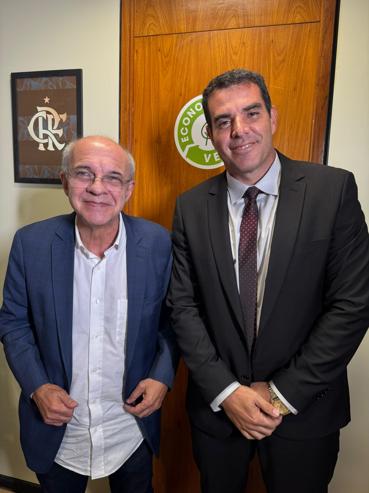 Deputado Bandeira de Mello e Fabinho Costa - Reprodução