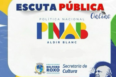Cultura de Belford Roxo abre Consulta Pública da Política Nacional Aldir Blanc de Fomento à Cultura