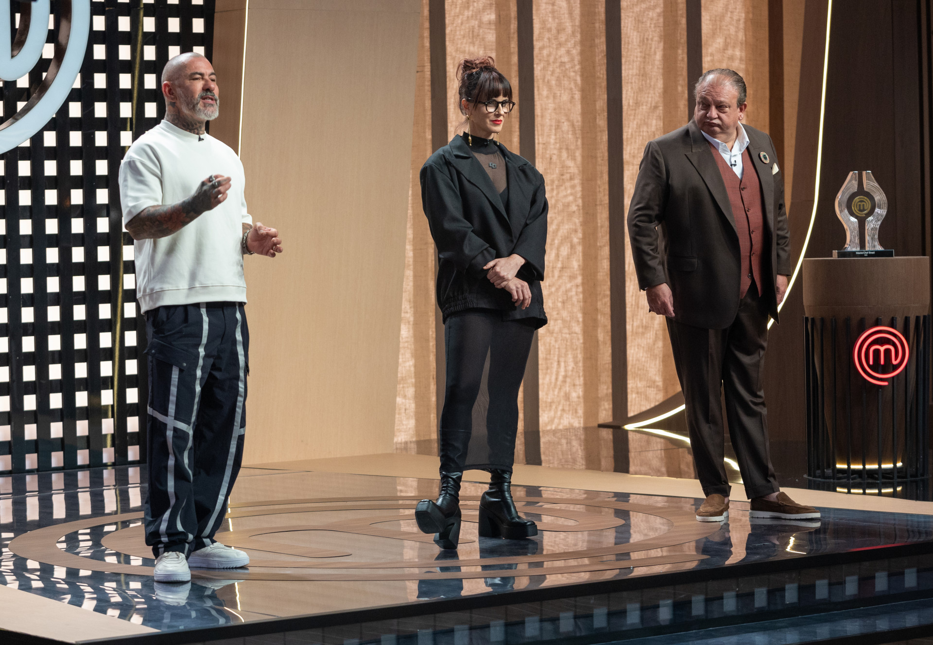 Henrique Fogaça, Helena Rizzo e Erick Jacquin - Melissa Haidar / Band