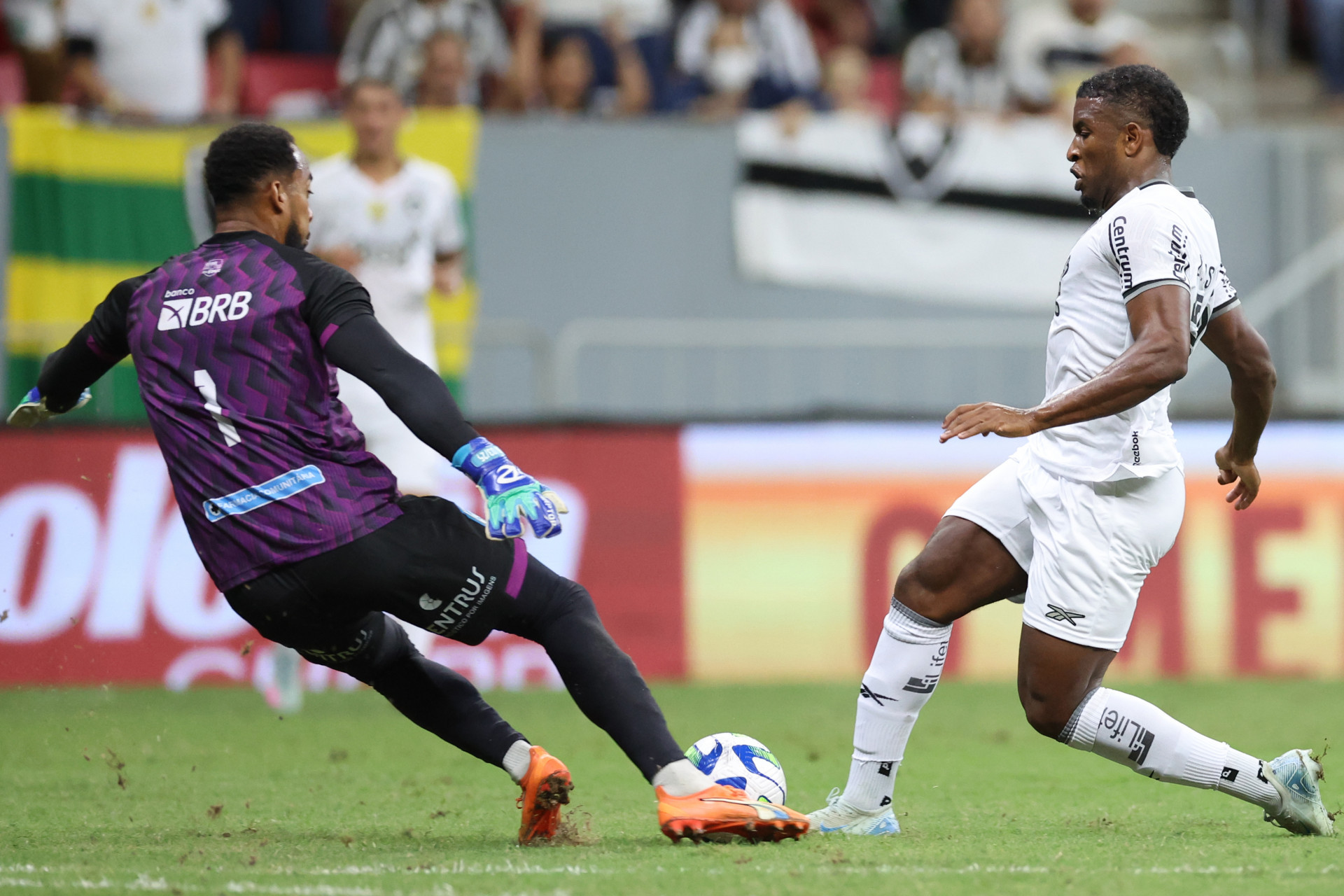 Elias Manoel em ação pelo Botafogo no Mané Garrincha - Vítor Silva / Botafogo