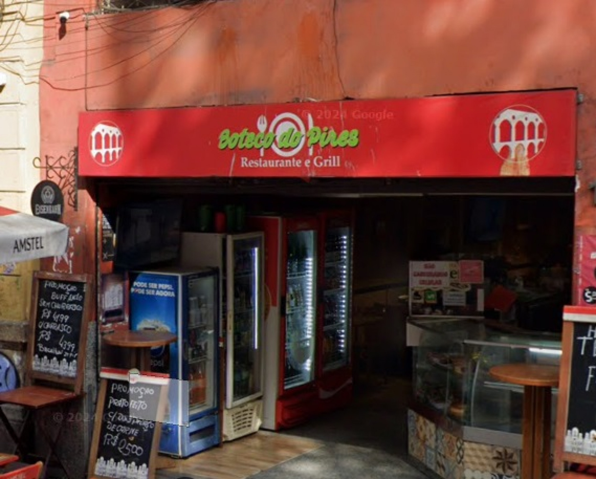 Boteco do Pires antes de mudança no letreiro - Reprodução/Google Maps