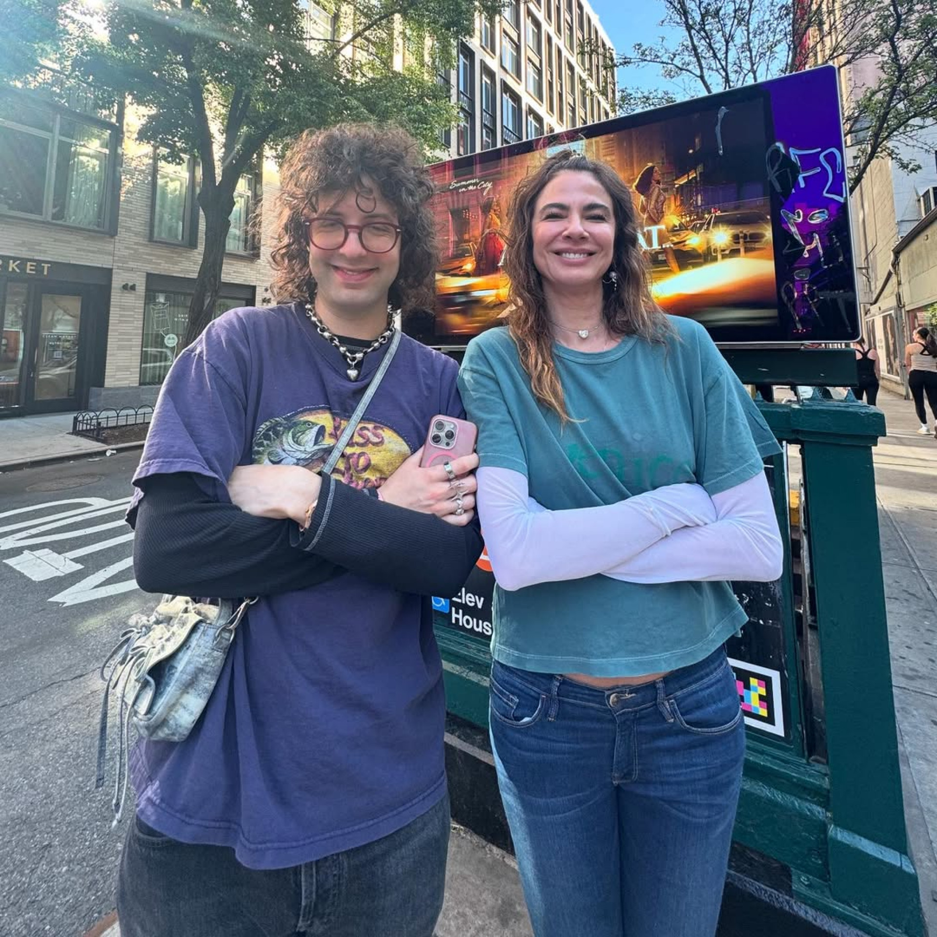 Luciana Gimenez e o filho Lucas Jagger - Reprodução / Instagram 