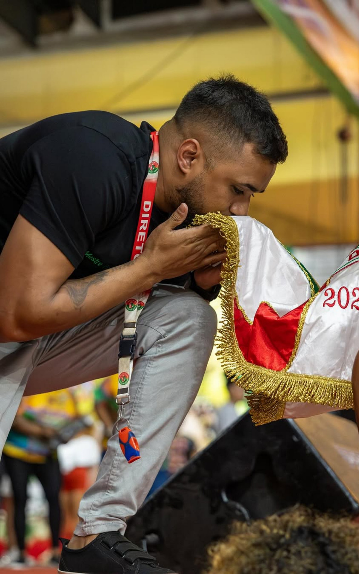 Fabricio Machado de Lima, o mestre Fafá da Grande Rio - Reprodução/Instagram