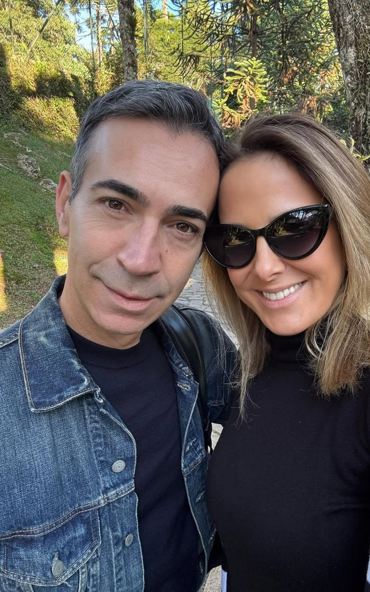 César Tralli e Ticiane Pinheiro - Reprodução/Instagram