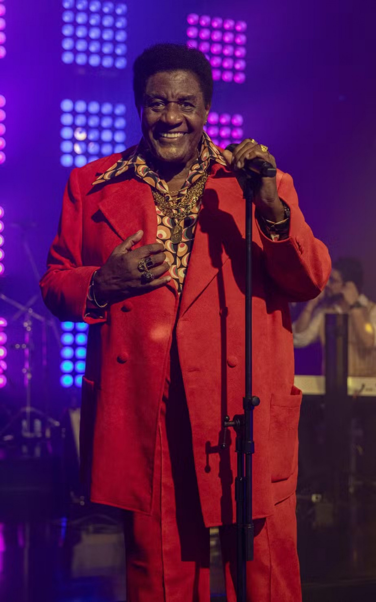 Tony Tornado no especial 'Tributo', da TV Globo - Globo/ Beatriz Damy