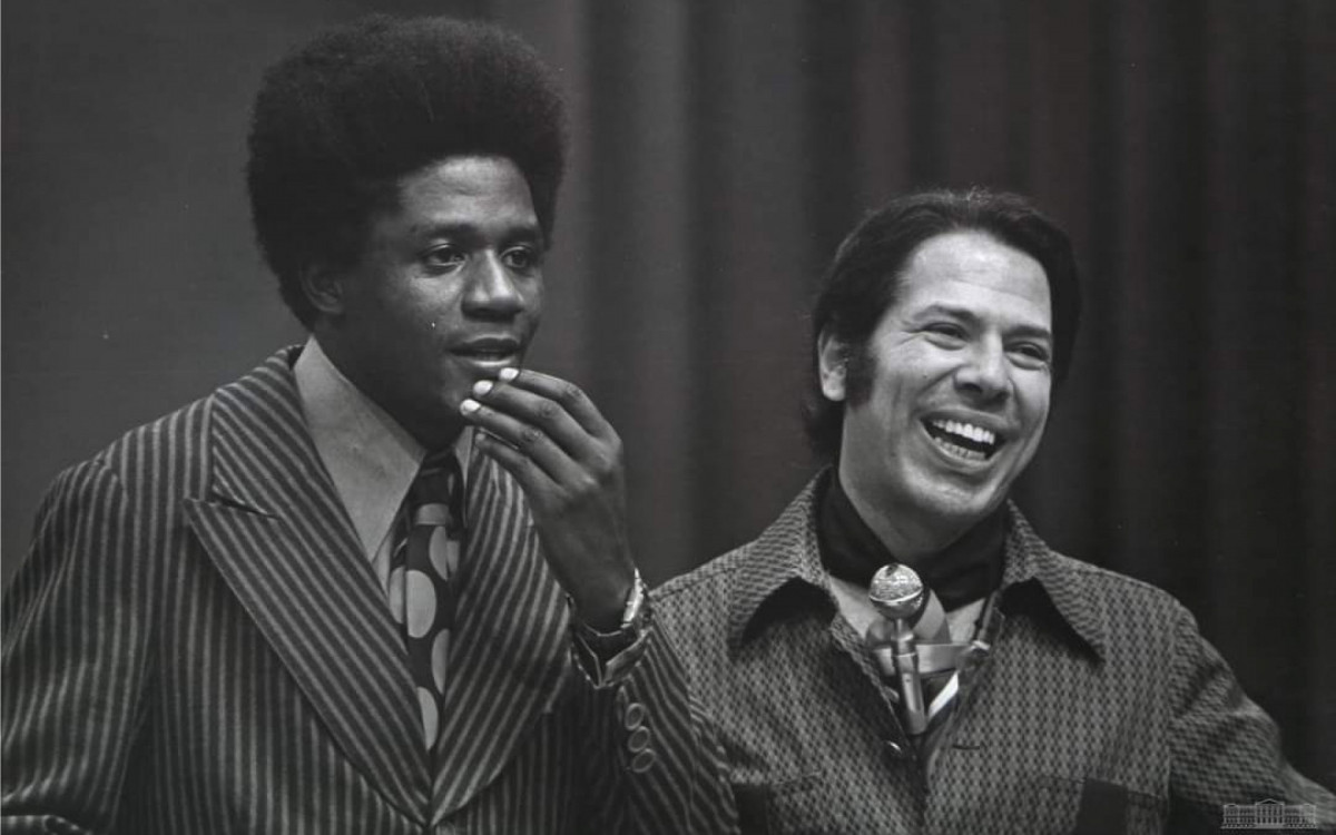 Tony Tornado e Silvio Santos - Reprodução/Instagram