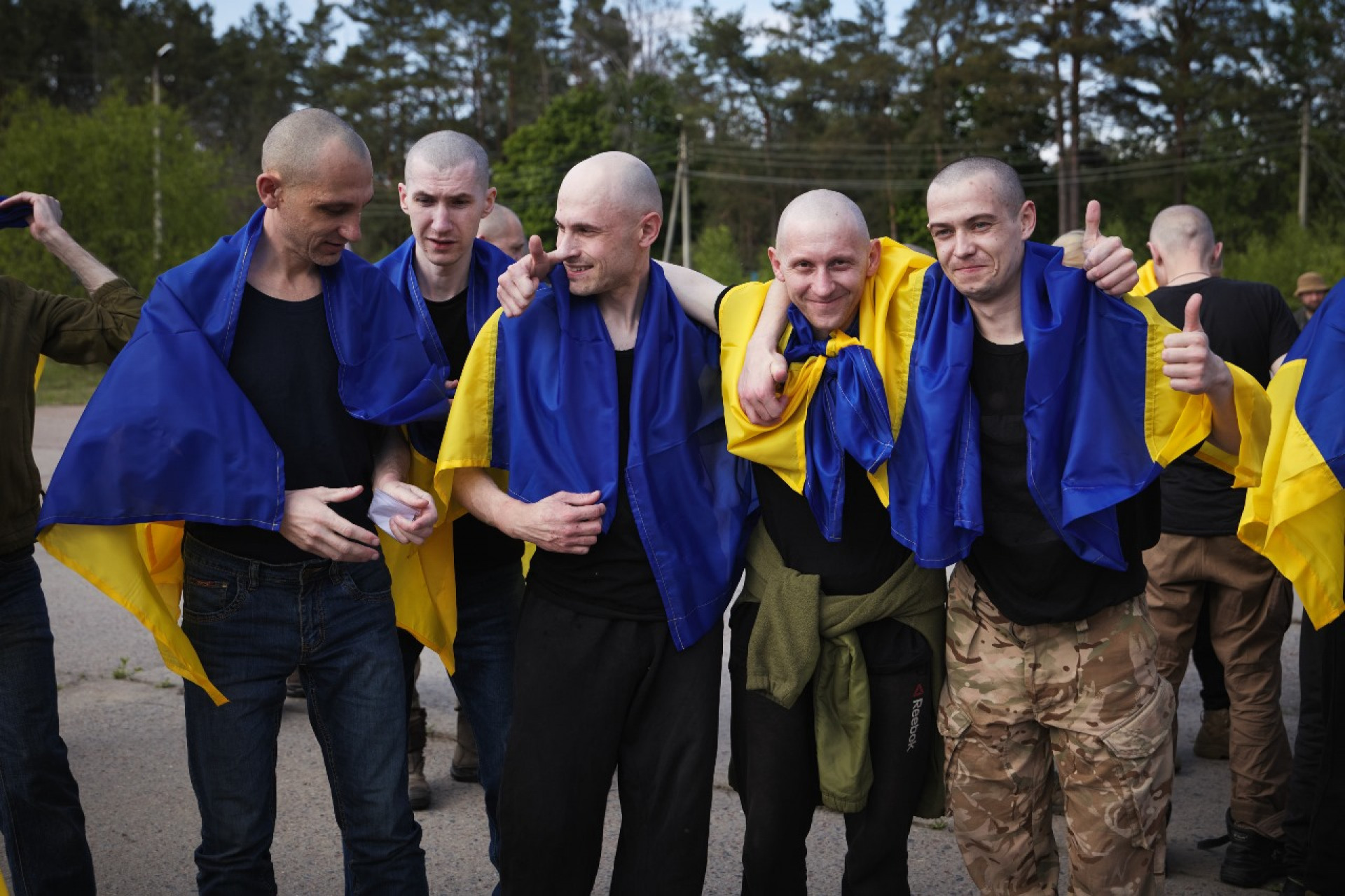 Ucr&acirc;nia recebeu 390 prisioneiros de guerra que estavam detidos na R&uacute;ssia - Divulga&ccedil;&atilde;o/Presid&ecirc;ncia da Ucr&acirc;nia