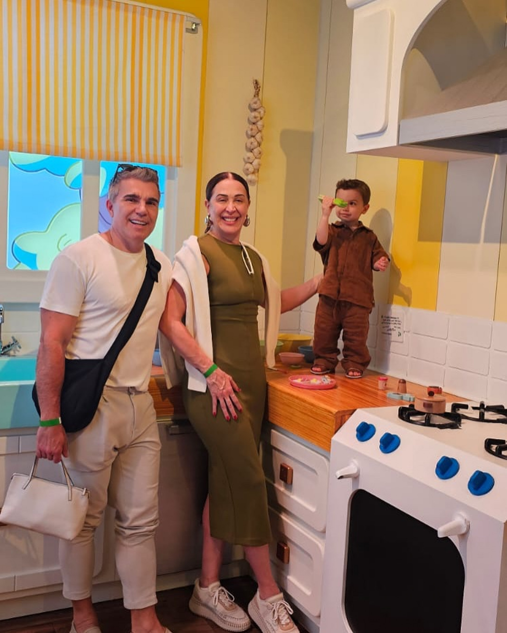 Claudia Raia mostra filho caçula conhecendo Nova York - Reprodução / Instagram 