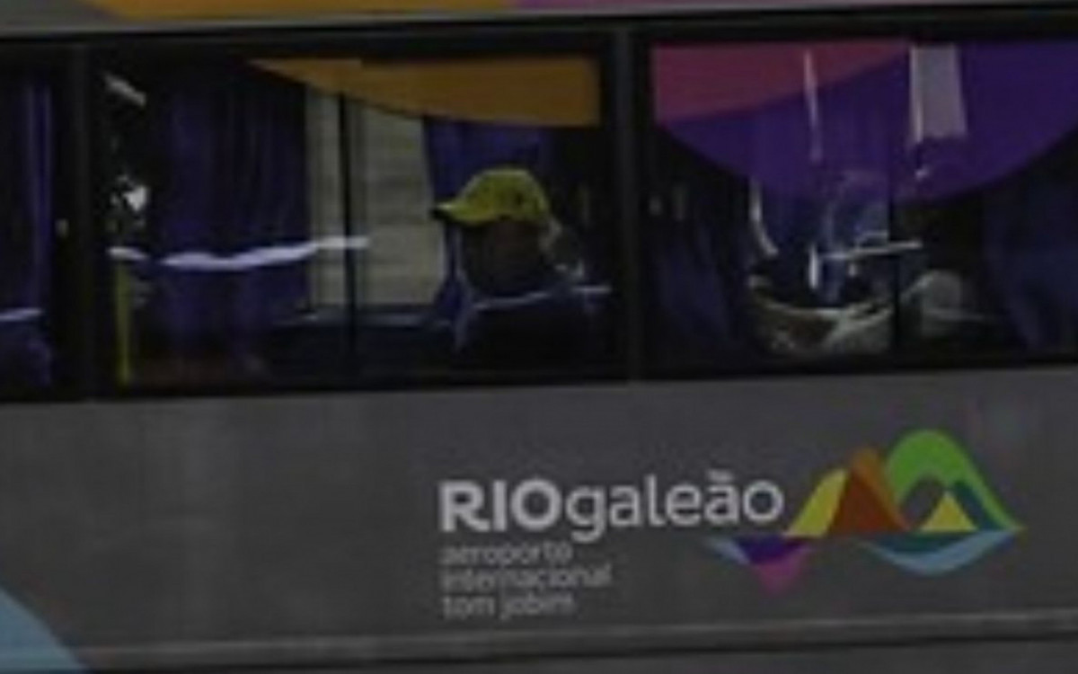 Carlo Ancelotti no Galeão