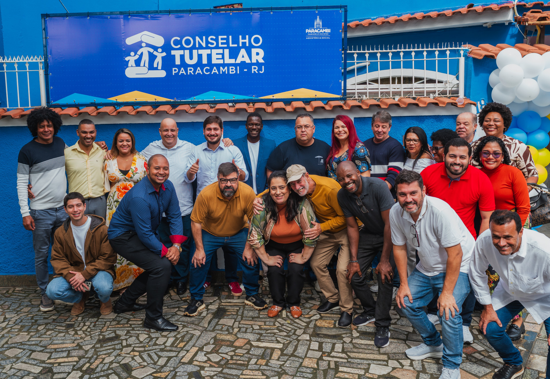 Prefeito de Paracambi, vereadores e corpo secretariado - Divulga&ccedil;&atilde;o / PMP