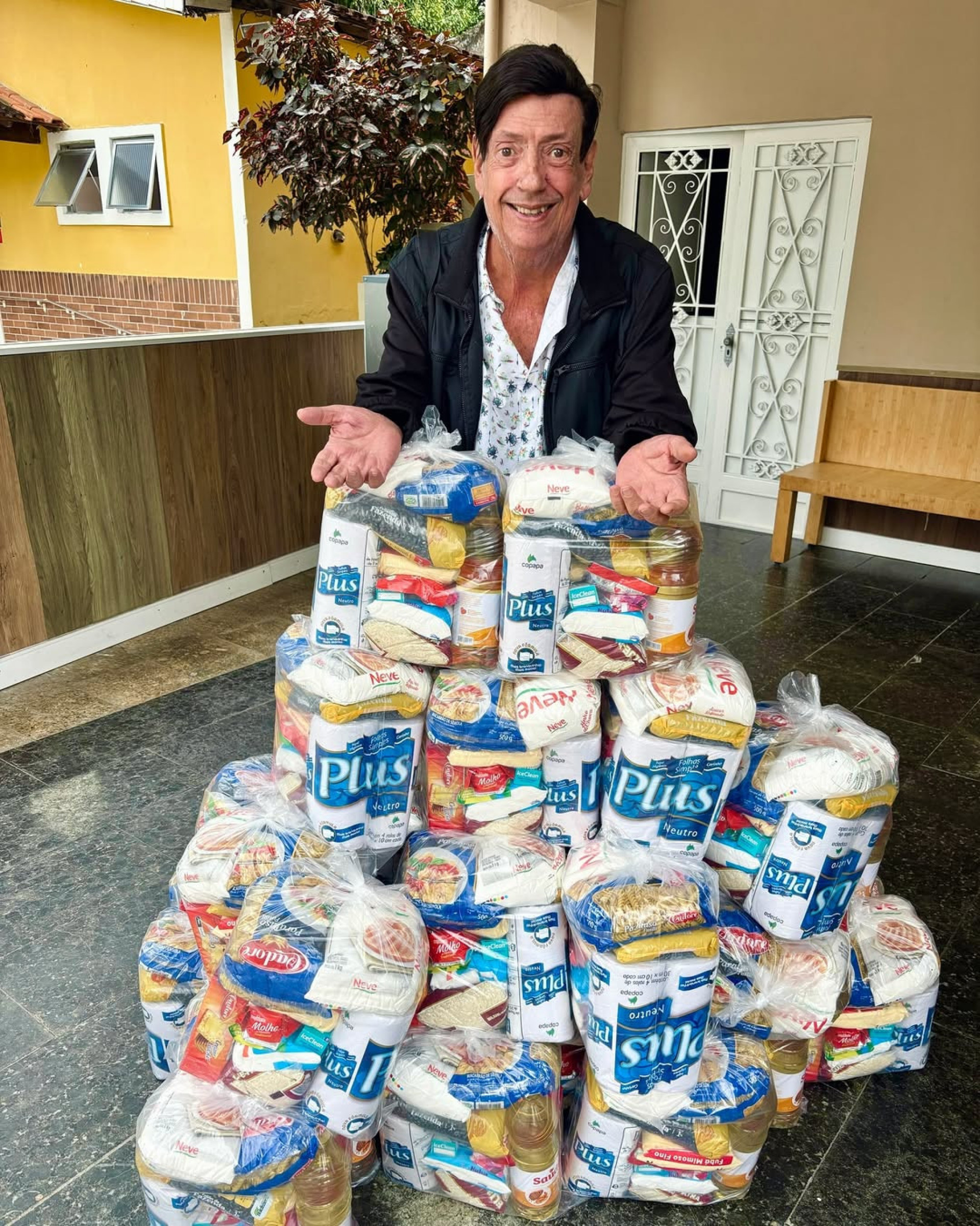 Marcos Oliveira agradece doação de Tata Werneck ao Retiro dos Artistas - Reprodução / Instagram