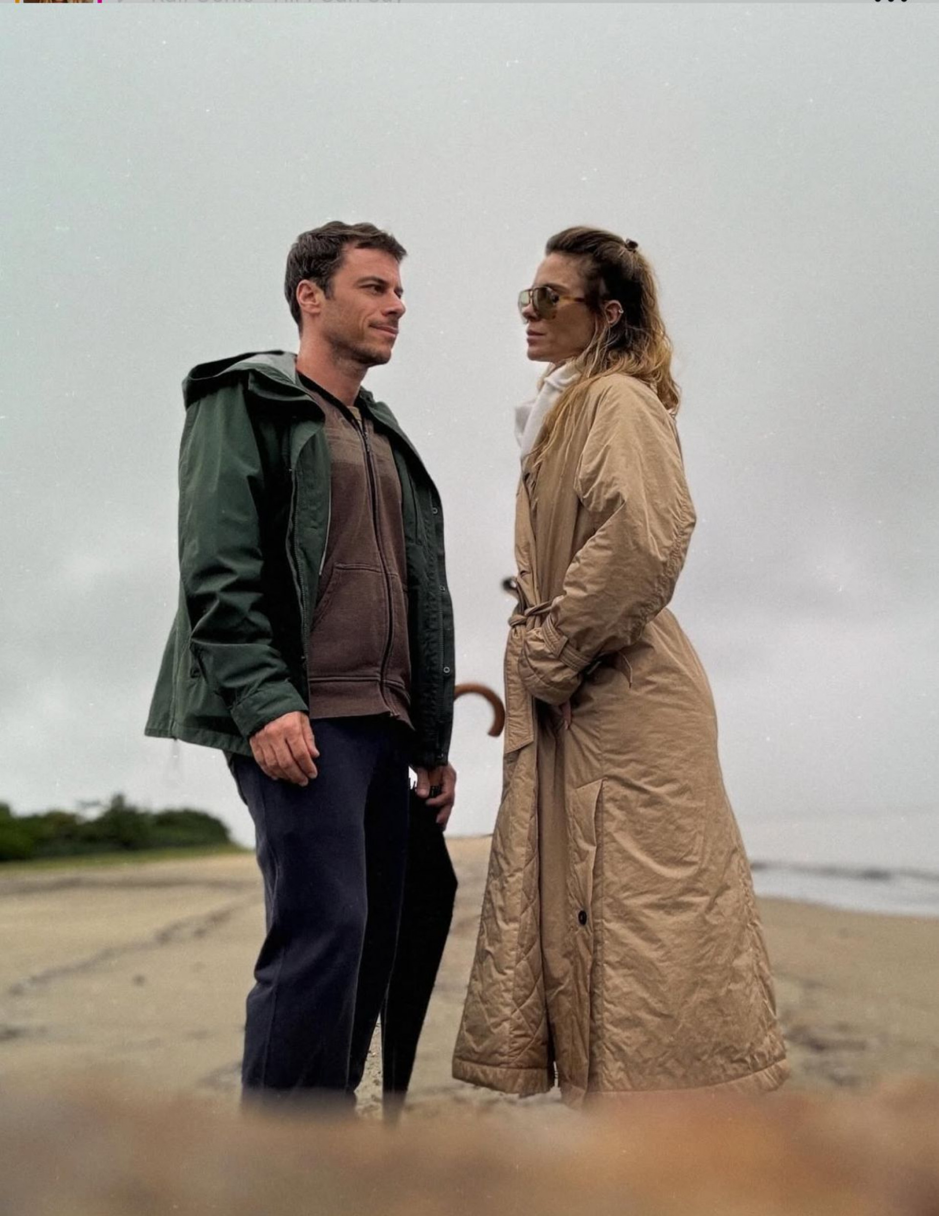 Carolina Dieckmann e Tiago Worcman em Paraty - Reprodução Instagram