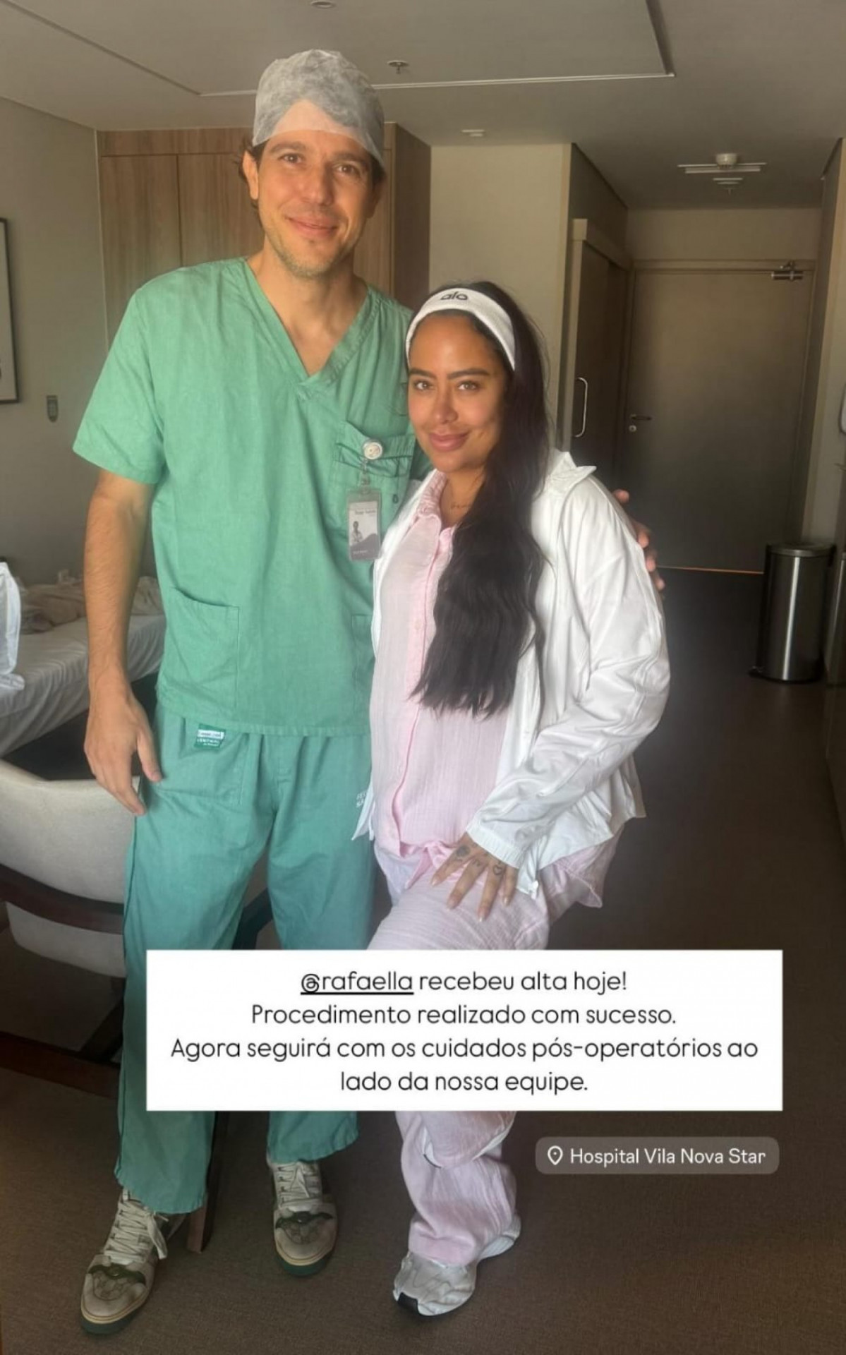 Rafaella Santos posa com o cirurgião plástico Thiago Paoliello - Reprodução/Instagram