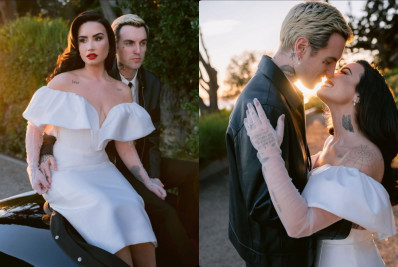 Demi Lovato se casa com cantor Jordan Lutes nos EUA