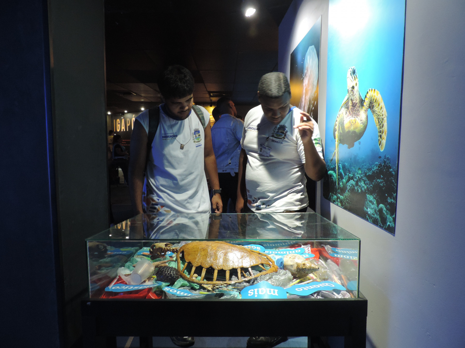 Estudantes de Mesquita visitam o AquaRio - Jo&atilde;o Pedro de Moraes/ PMM