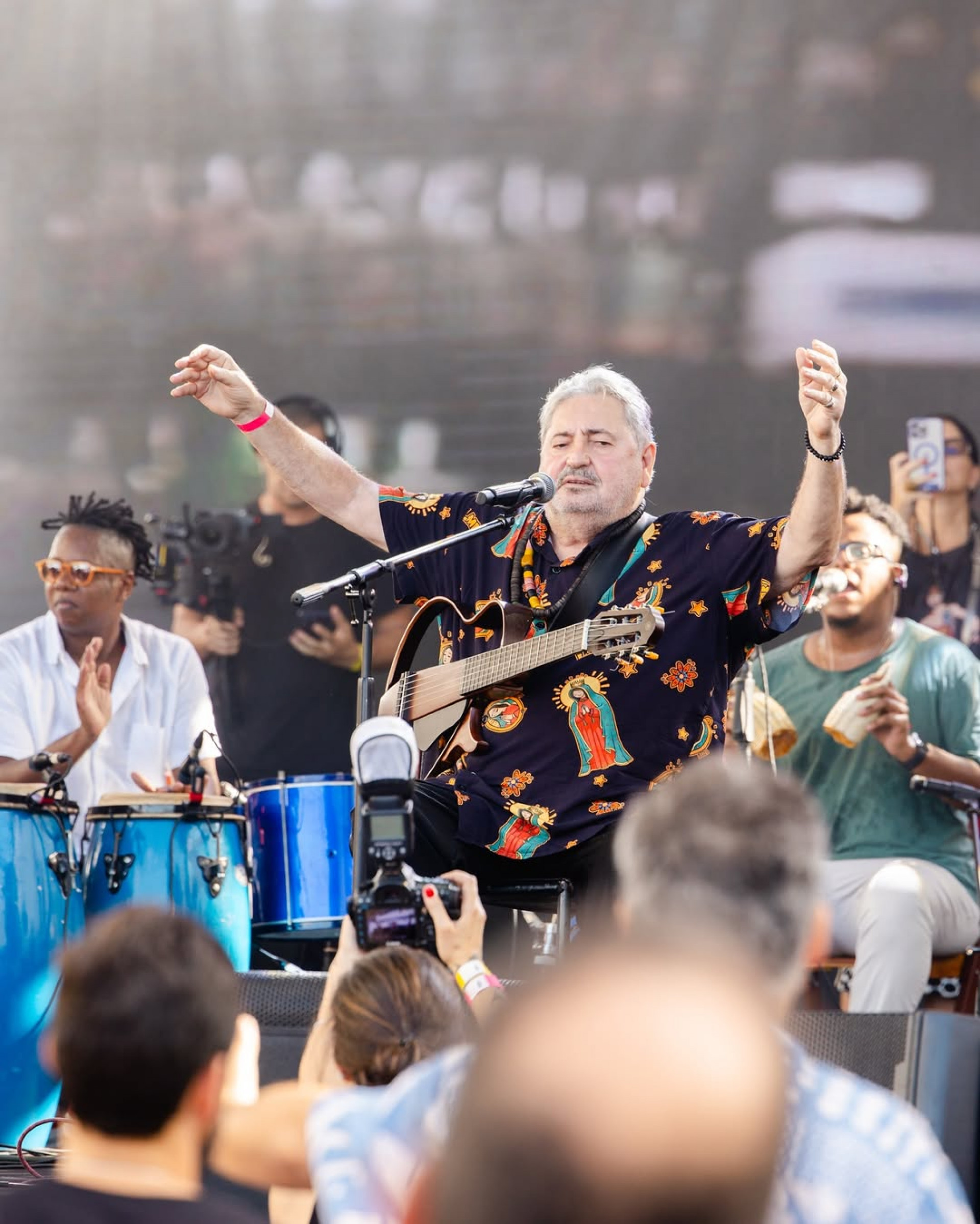 Moacyr Luz criou o evento Samba do Trabalhador - Reprodução/Instagram