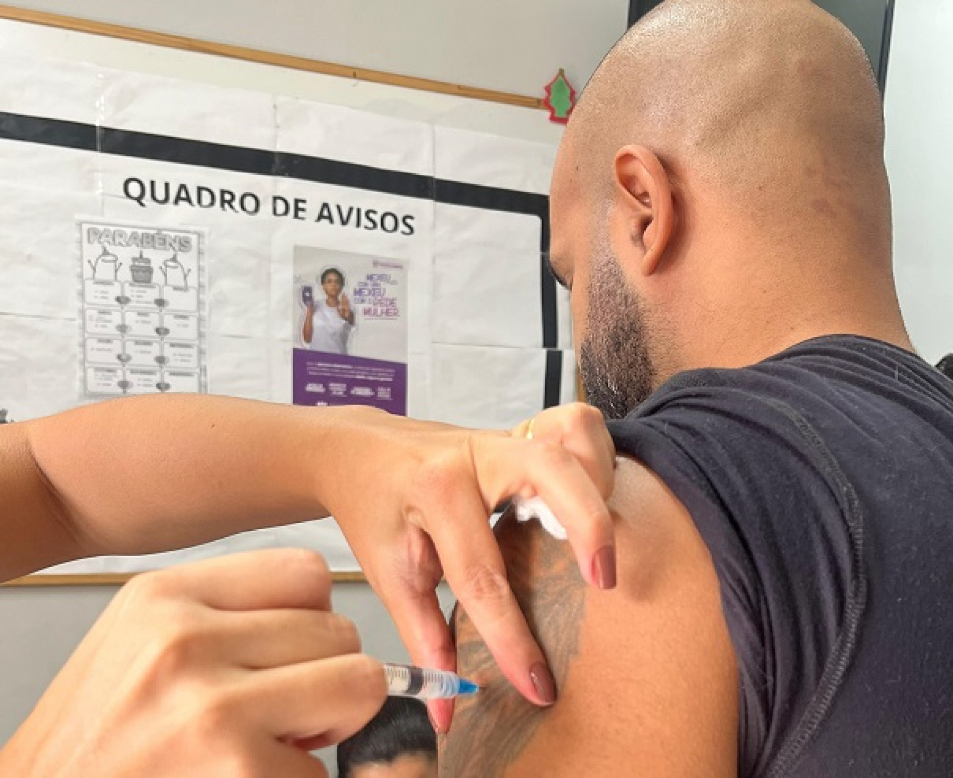 Nesta etapa a vacina&ccedil;&atilde;o &eacute; contra Influenza - Divulga&ccedil;&atilde;o / PMJ