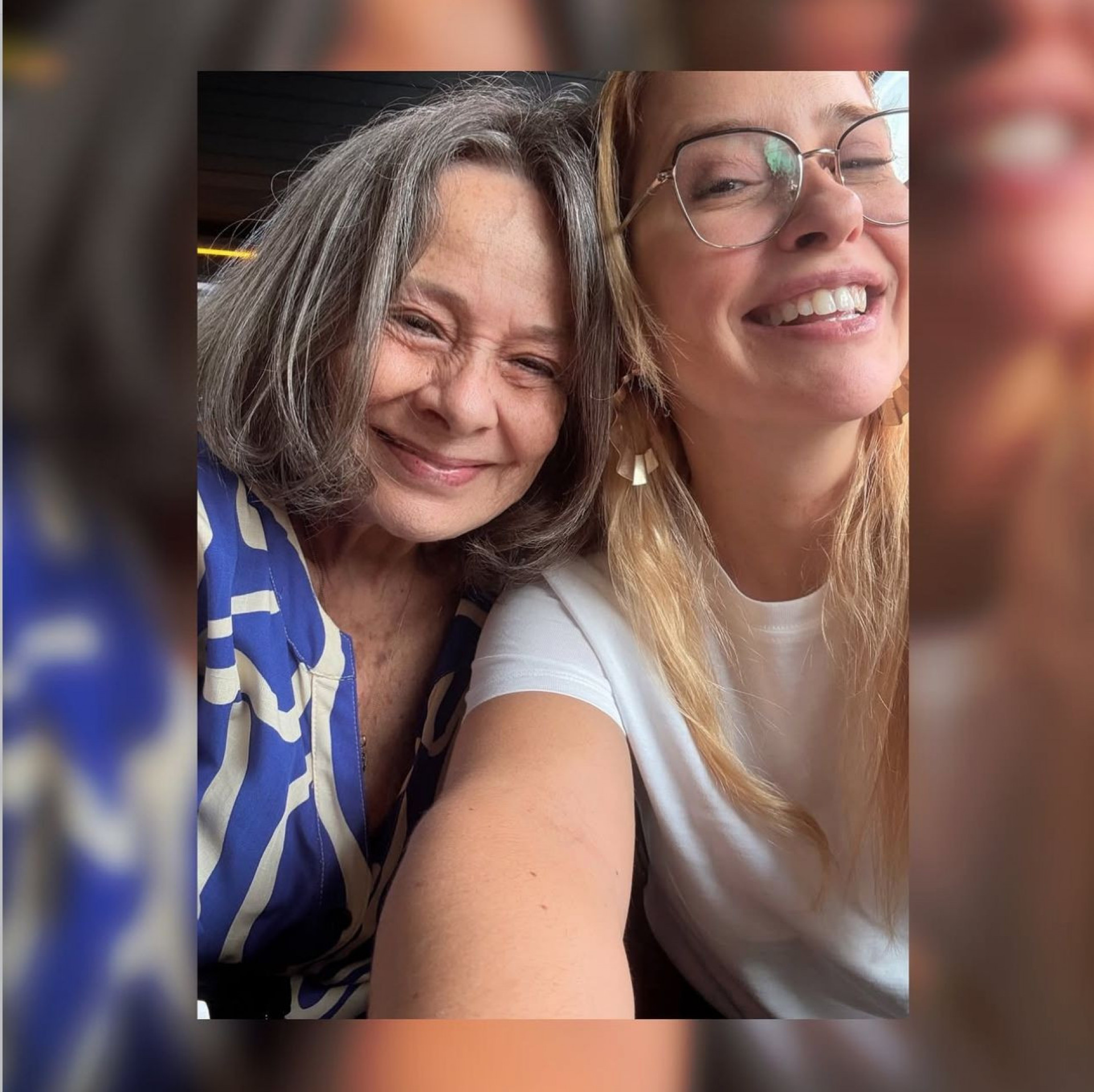 Palomma Duarte celebra encontro com a mãe, Debora Duarte - Reprodução Instagram