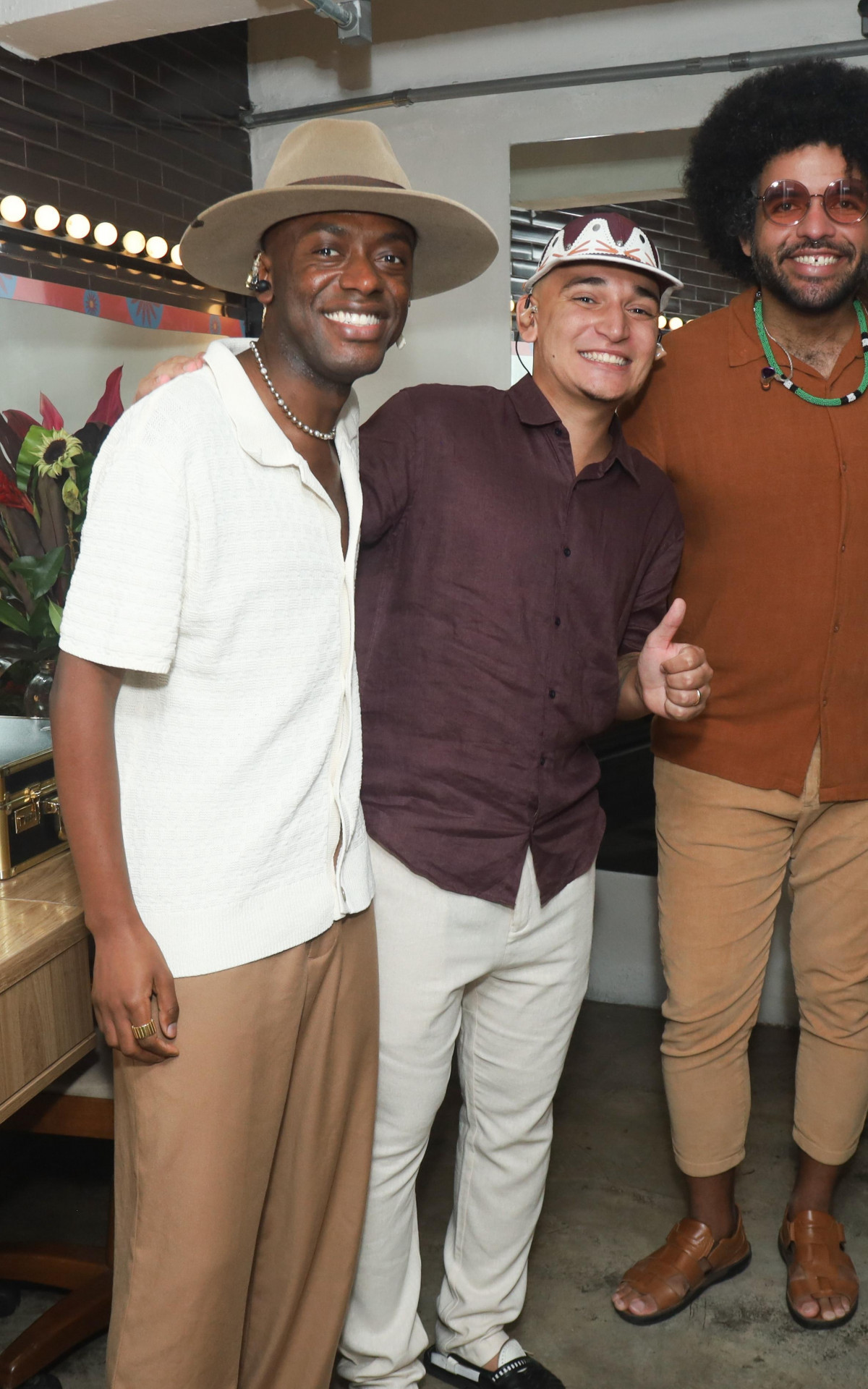 Turn&ecirc; de Jo&atilde;o Gomes, Mestrinho e Jota.p&ecirc; re&uacute;ne Vanessa da Mata e mais famosos em S&atilde;o Paulo - Clayton Felizardo/ BrazilNews