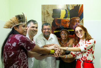 Quaquá inaugura Unidade de Saúde Indígena na Aldeia Céu Azul