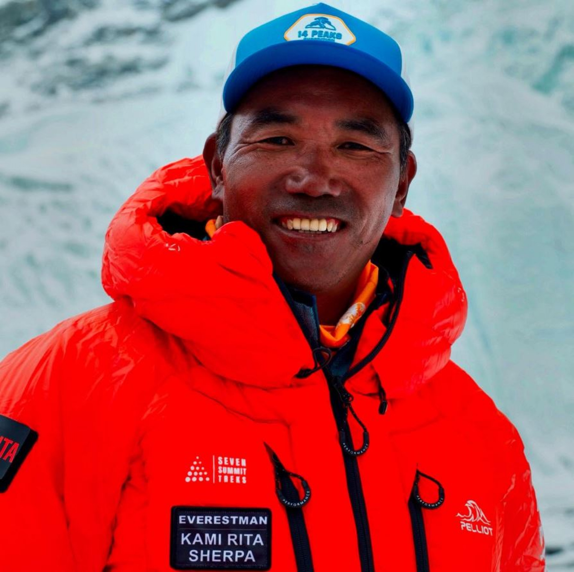 Kami Rita Sherpa fez história nesta terça-feira (27) - Divulgação / Seven Summit Treks