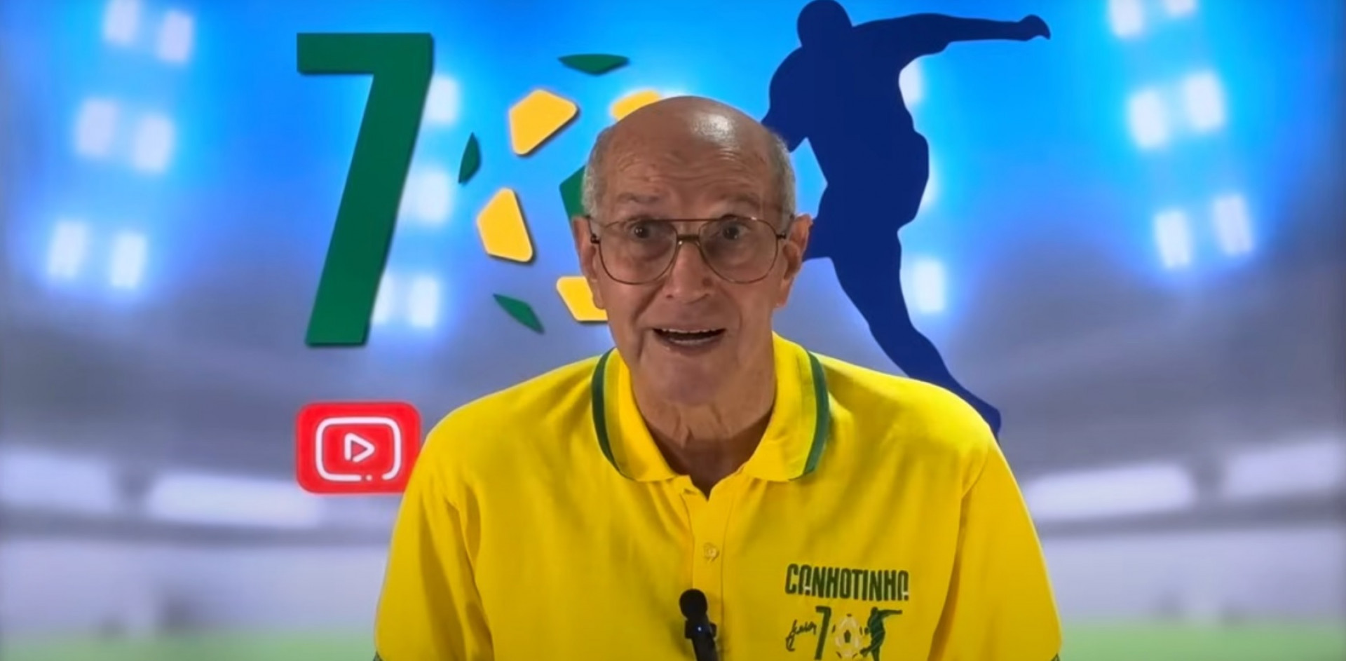 Gérson 'Canhotinha de Ouro', em vídeo publicado nesta segunda-feira (26) - Reprodução / YouTube