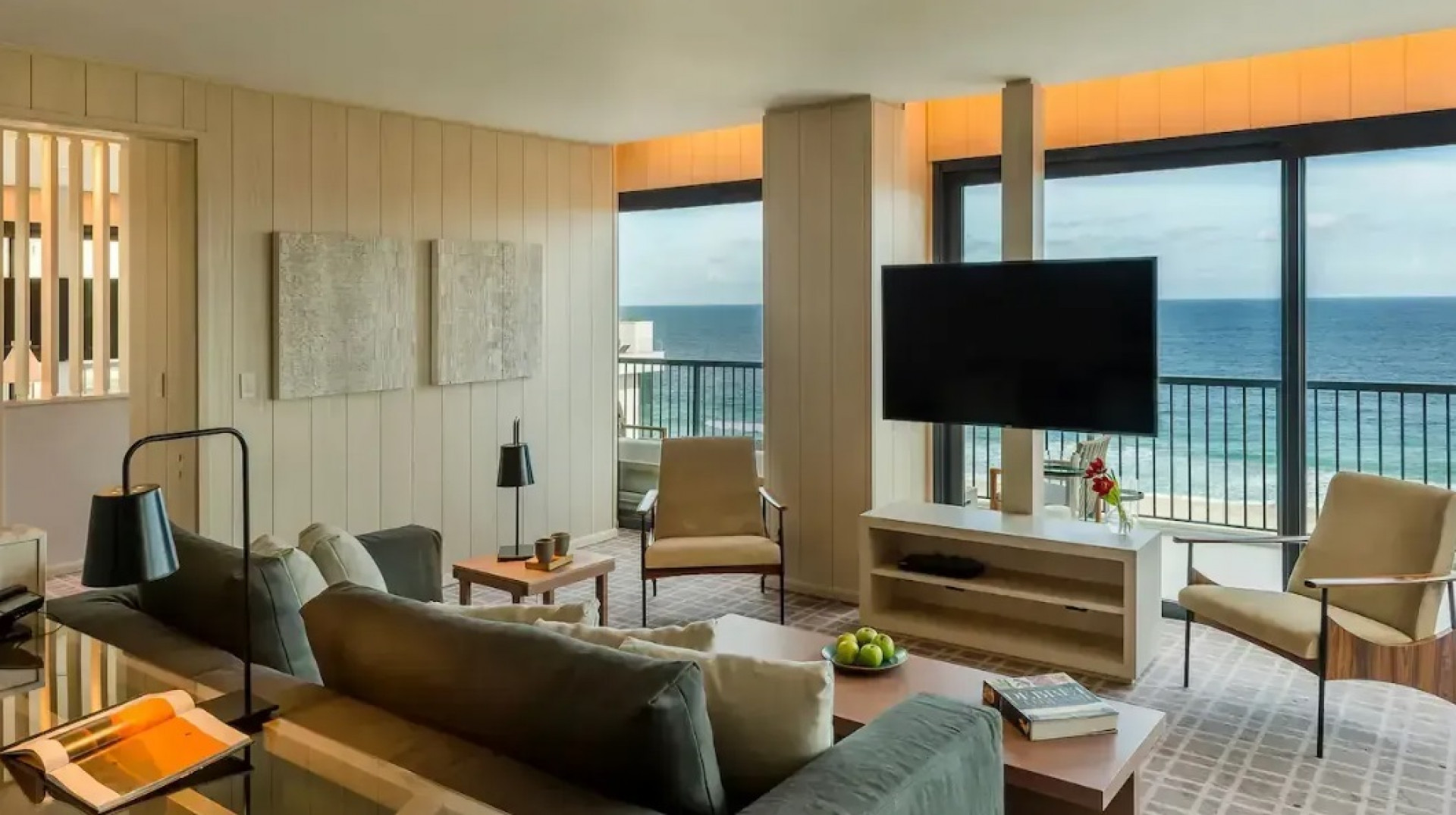 Carlo Ancelotti está hospedado na Suíte Diplomata do hotel Grand Hyatt, na Barra da Tijuca - Divulgação/Grand Hyatt