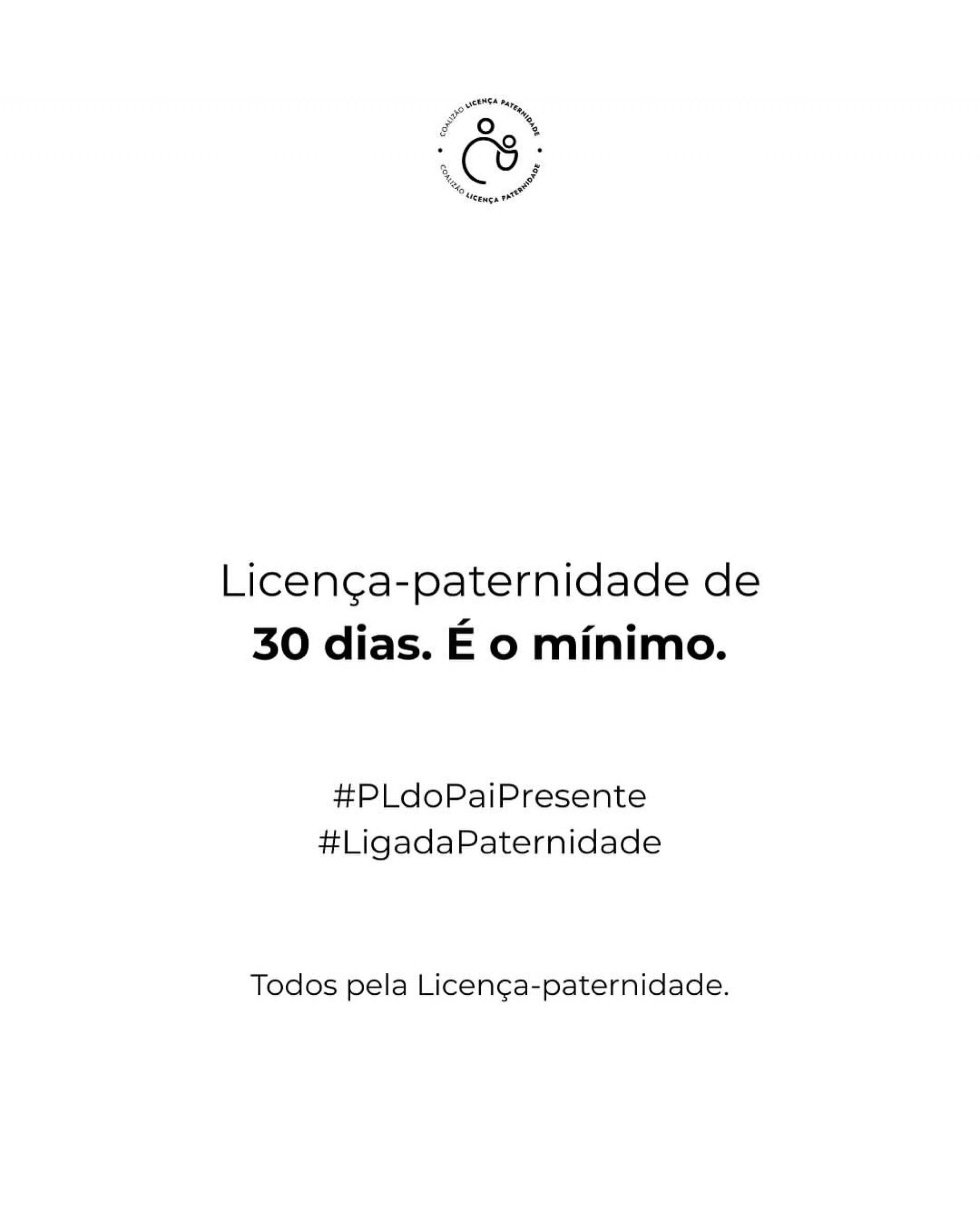 Projeto de lei busca aumentar prazo da licença paternidade  - Reprodução/Instagram 