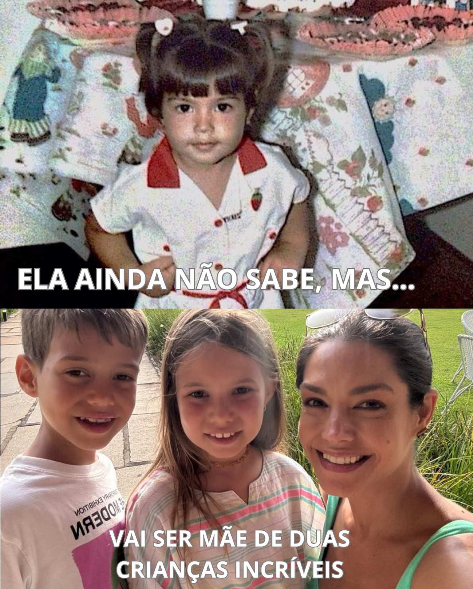 Thais Ferzosa resgatou fotos antigas e comparou com fase atual da vida  - Reprodução/Instagram 