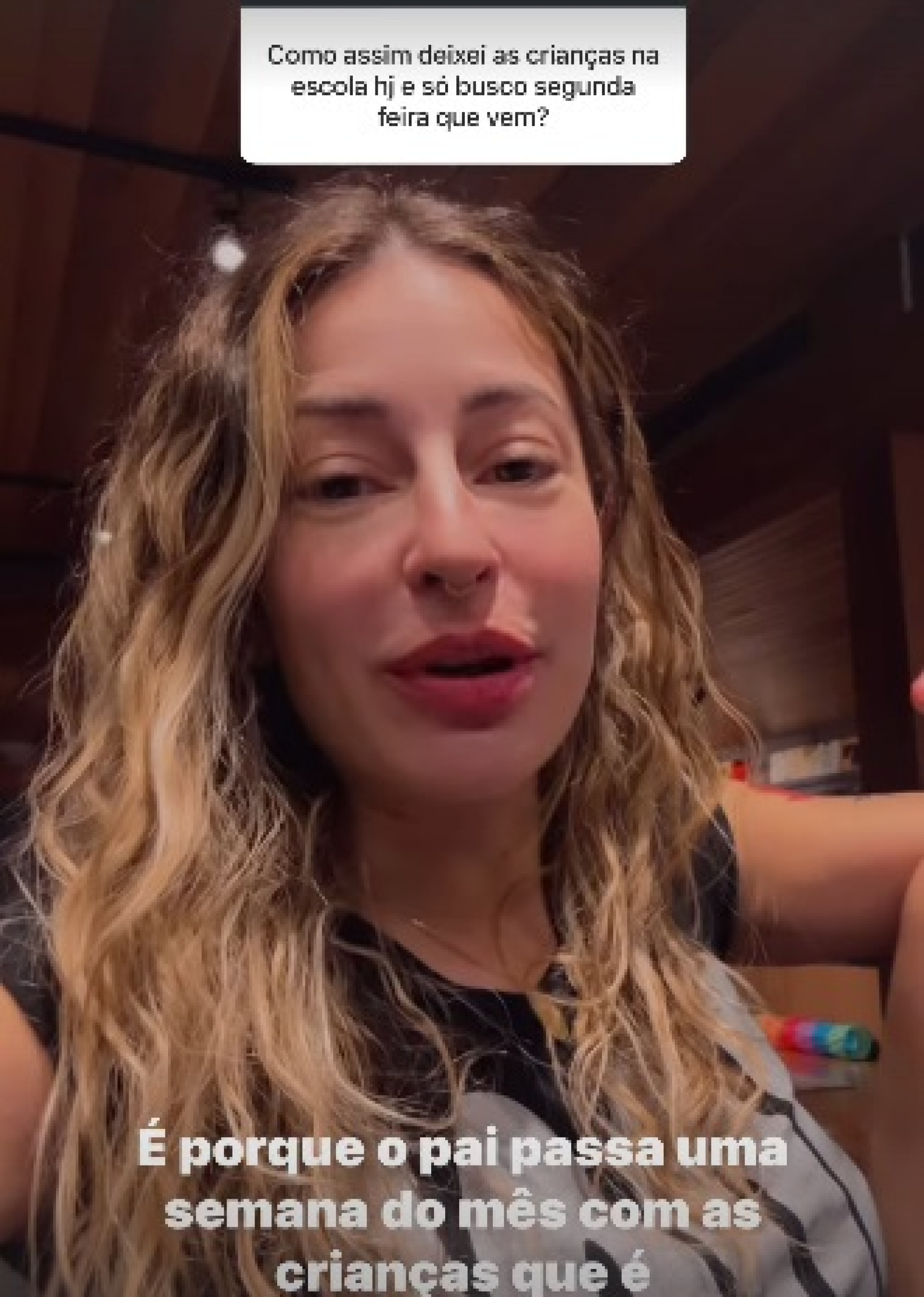 Tamy Contro explicou como divide a guarda dos filhos com Projota - Reprodução/Instagram