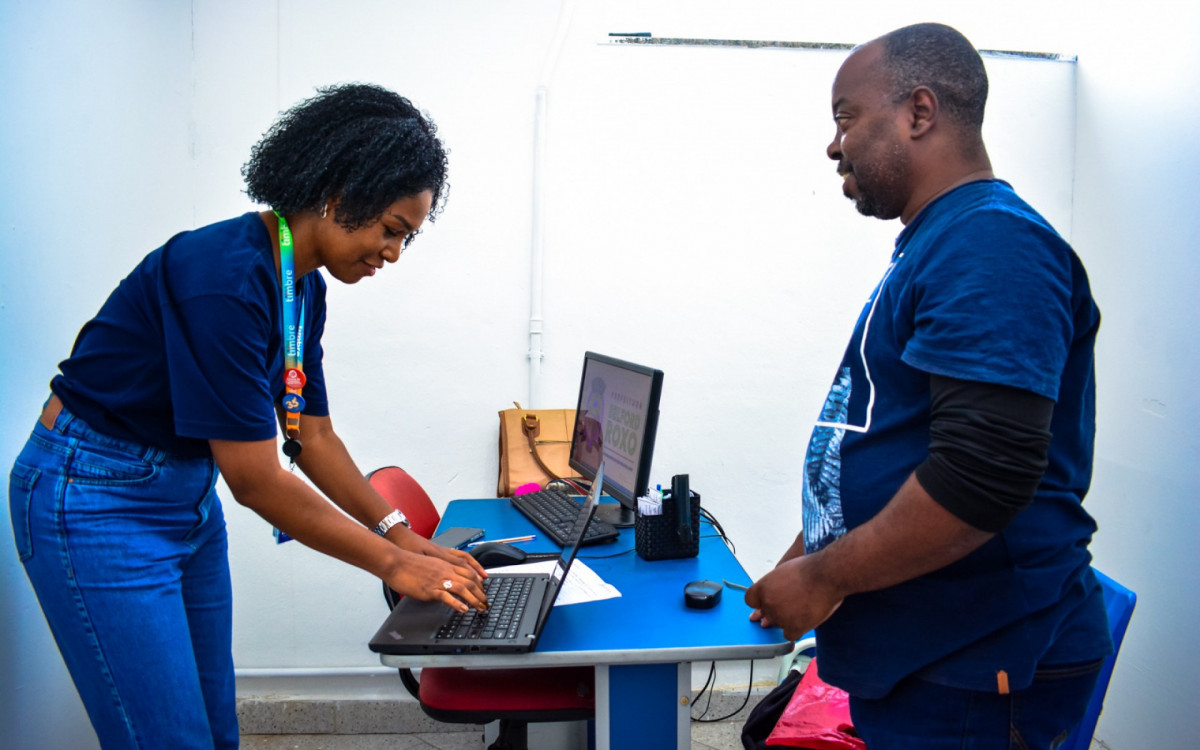 Morador do bairro São Francisco de Assis, Vinícius da Silva de Oliveira, 41 anos, está desempregado há mais de dois