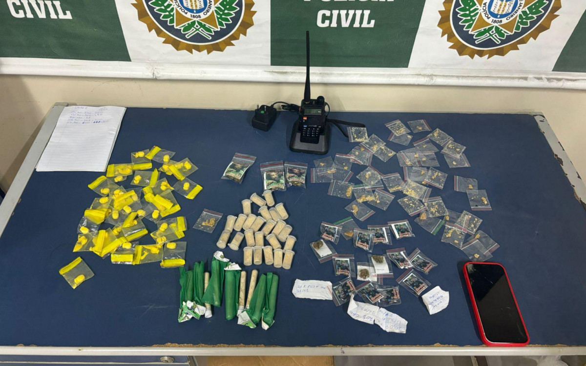 Apreensão feita no Perequê na operação Cerco Total 