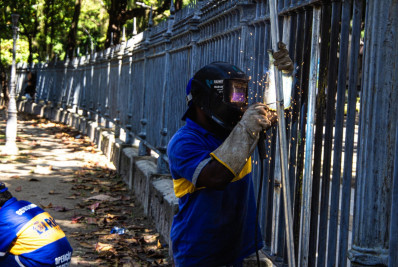 Praça Paris recebe reforço da Guarda Municipal após mais um caso de furto
