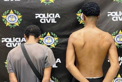 Dupla do Comando Vermelho é presa em flagrante no Lagomar pela Polícia Civil