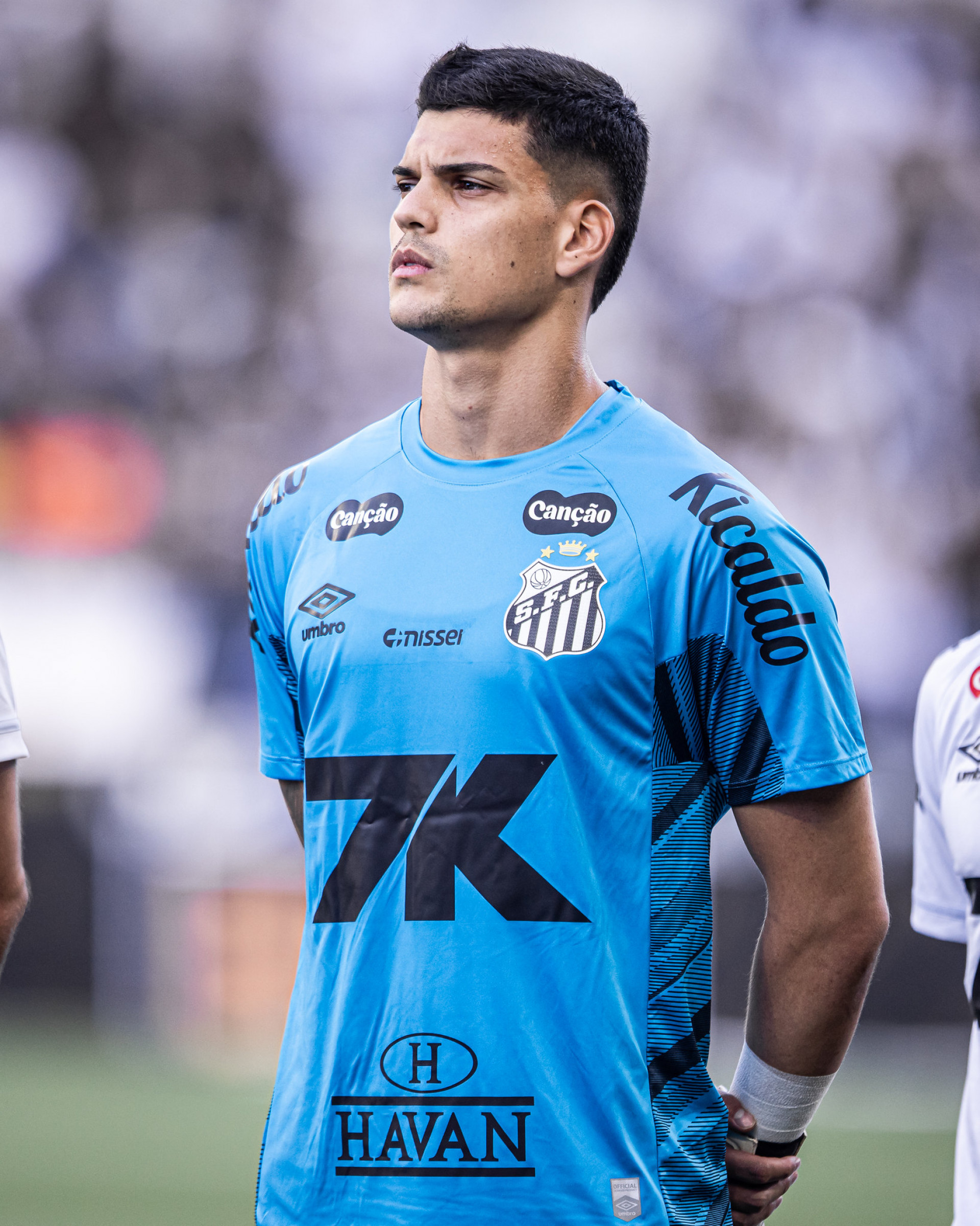 Gabriel Braz&atilde;o &eacute; um dos destaques do Santos - Raul Baretta/ Santos FC