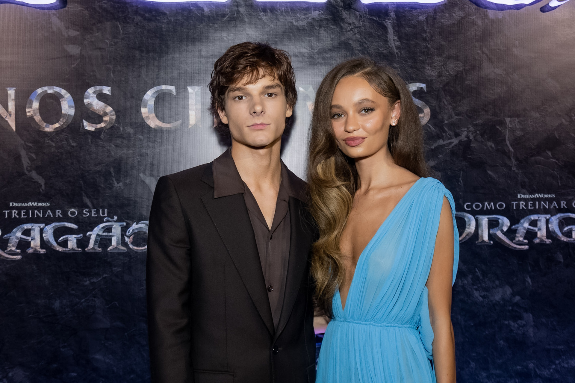 Mason Thames e Nico Parker - Clayton Felizardo/BrazilNews