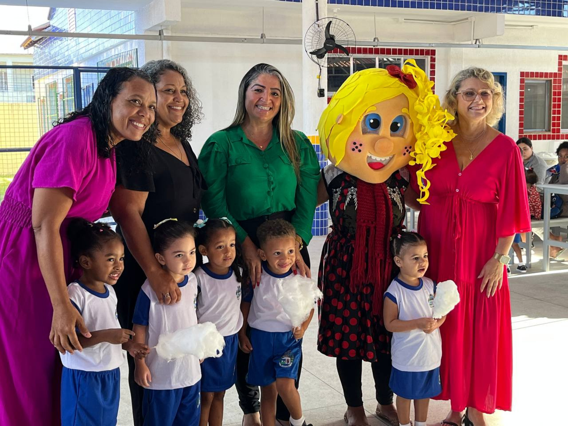 A gestora da unidade, Solange Santos, acompanhada da subgestora Vanilda Simoura, destacou a import&acirc;ncia da amplia&ccedil;&atilde;o do atendimento na rede municipal - Divulga&ccedil;&atilde;o / PMJ