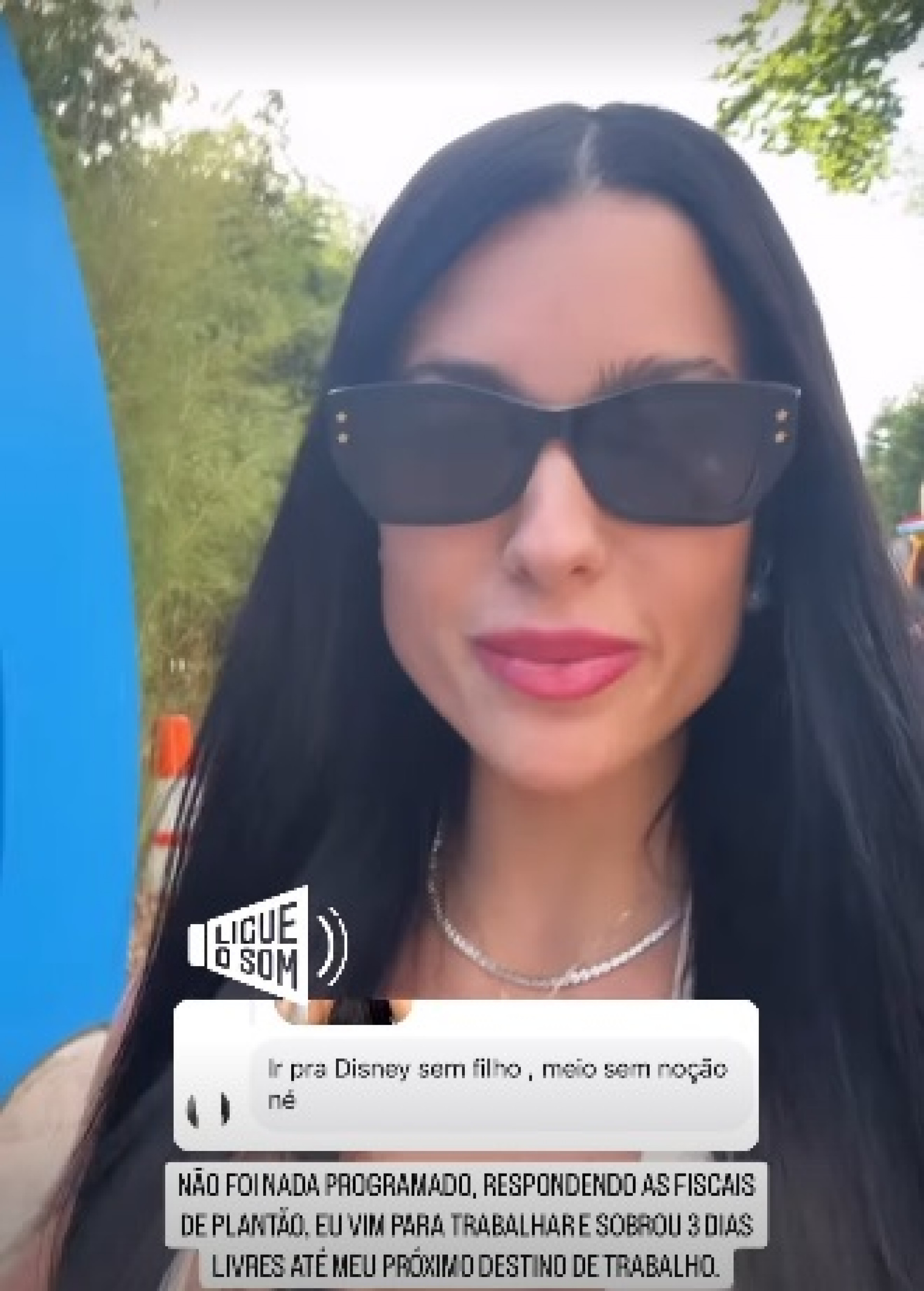 Rayane Figliuzzi respondeu internauta sobre viagem sem o filho  - Reprodução/Instagram