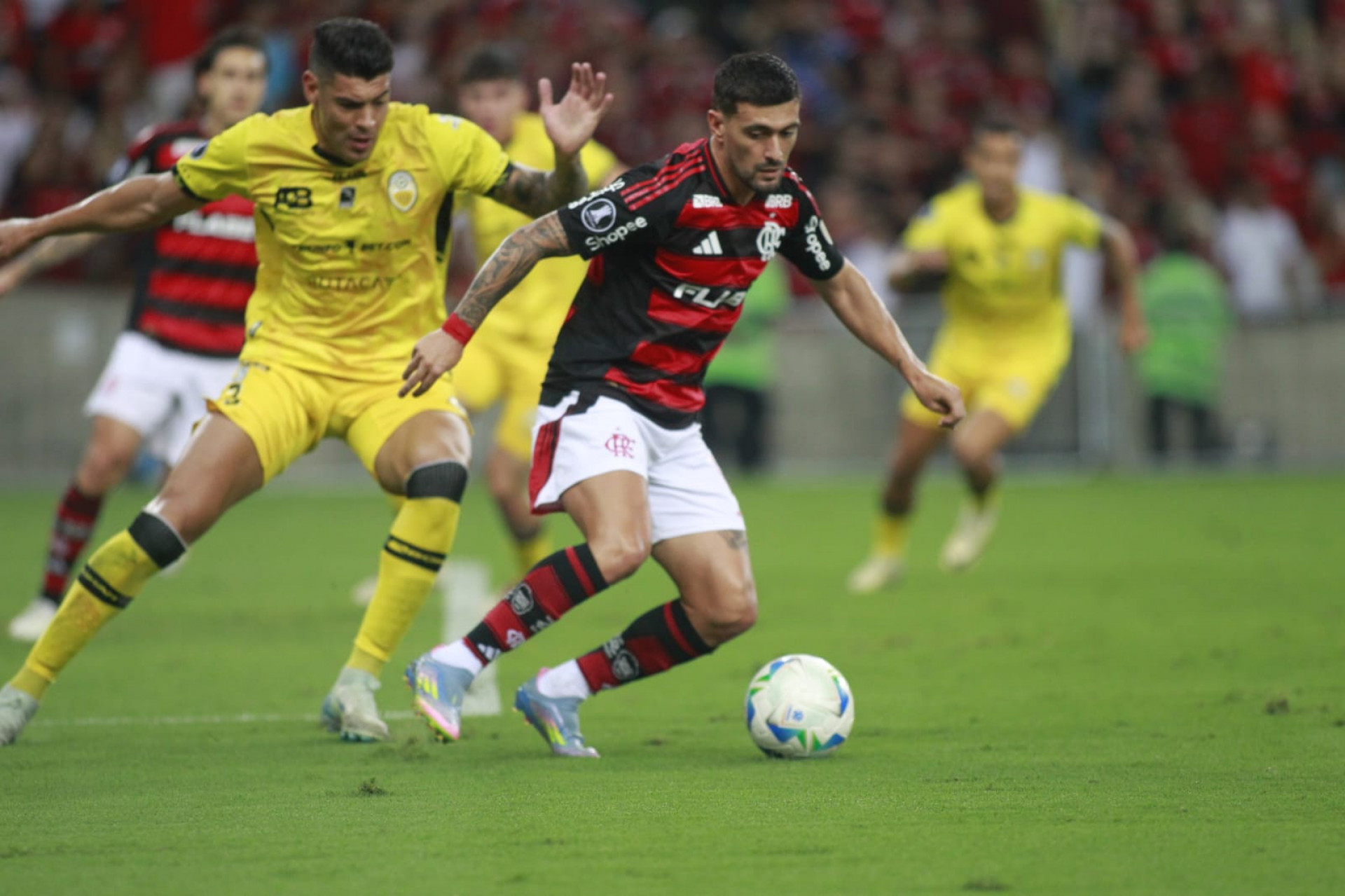 Flamengo x Deportivo Táchira, pela Libertadores - Reginaldo Pimenta / Agência O Dia