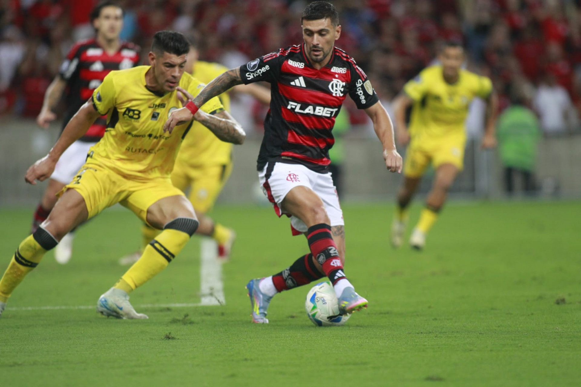 Flamengo x Deportivo Táchira, pela Libertadores - Reginaldo Pimenta / Agência O Dia