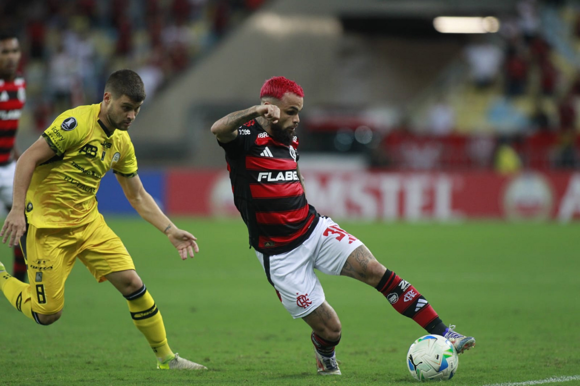 Flamengo x Deportivo Táchira, pela Libertadores - Reginaldo Pimenta / Agência O Dia