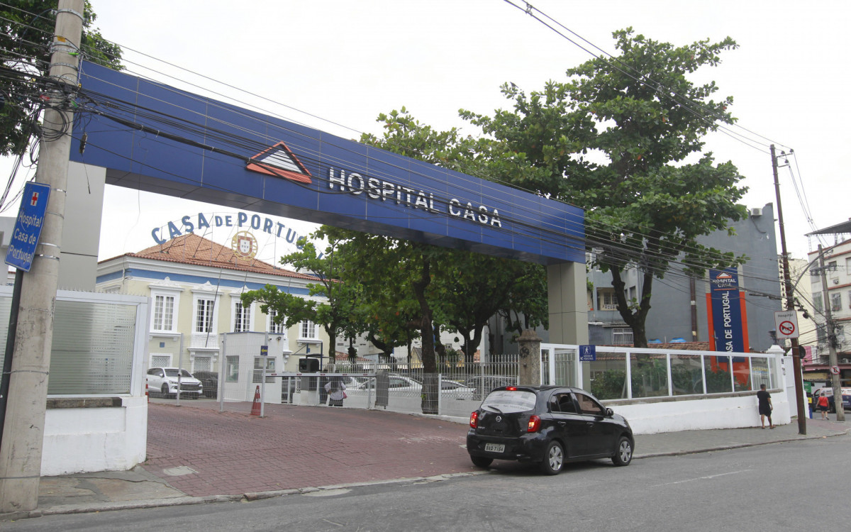 Andr&eacute; Vommaro est&aacute; internado no Hospital Casa de Portugal, no Rio Comprido