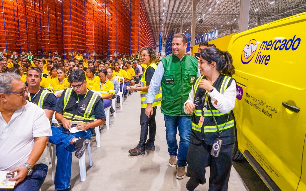 Maior centro logístico do Mercado Livre no Estado vai gerar quase 3 mil vagas de emprego