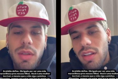 Zé Felipe pede que parem de atacar Virginia: 'Não foi ela que terminou esse casamento'