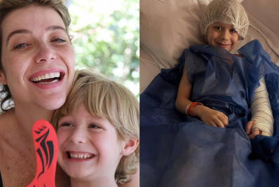 Filho de Luiza Possi se acidenta e passa por cirurgia de emergência