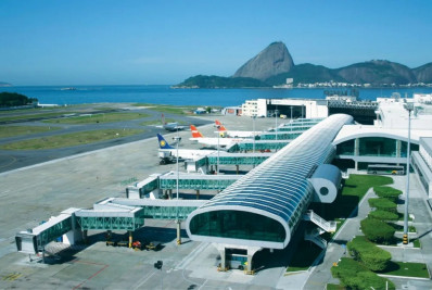 Santos Dumont é fechado por 25 minutos depois de avião de pequeno porte derrapar 