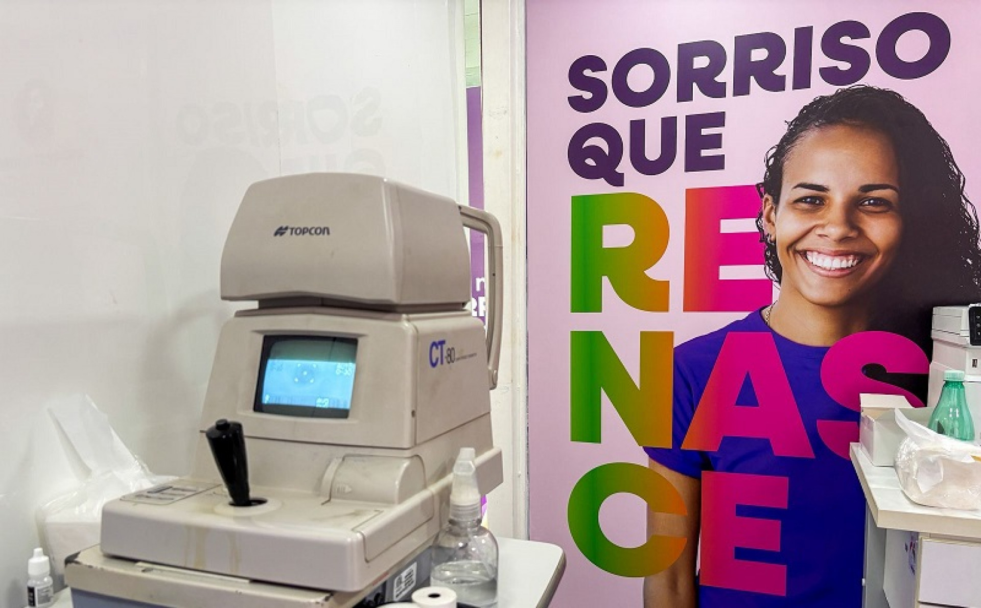 Al&eacute;m de odontologia e oftalmologia, a carreta oferece exames de ultrassonografia e ecocardiograma - Suzane Vasconcellos / PMJ