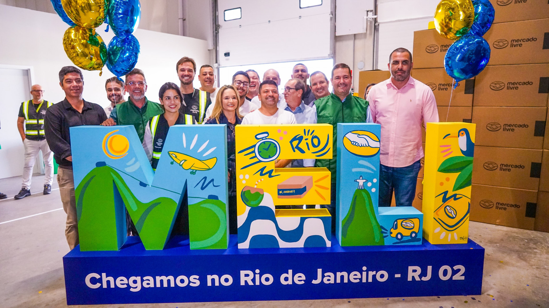 Novo centro impulsiona o desenvolvimento econ&ocirc;mico da Baixada Fluminense e consolida Meriti como polo estrat&eacute;gico da log&iacute;stica nacional  - Gilberto Rocha/ PMSJM