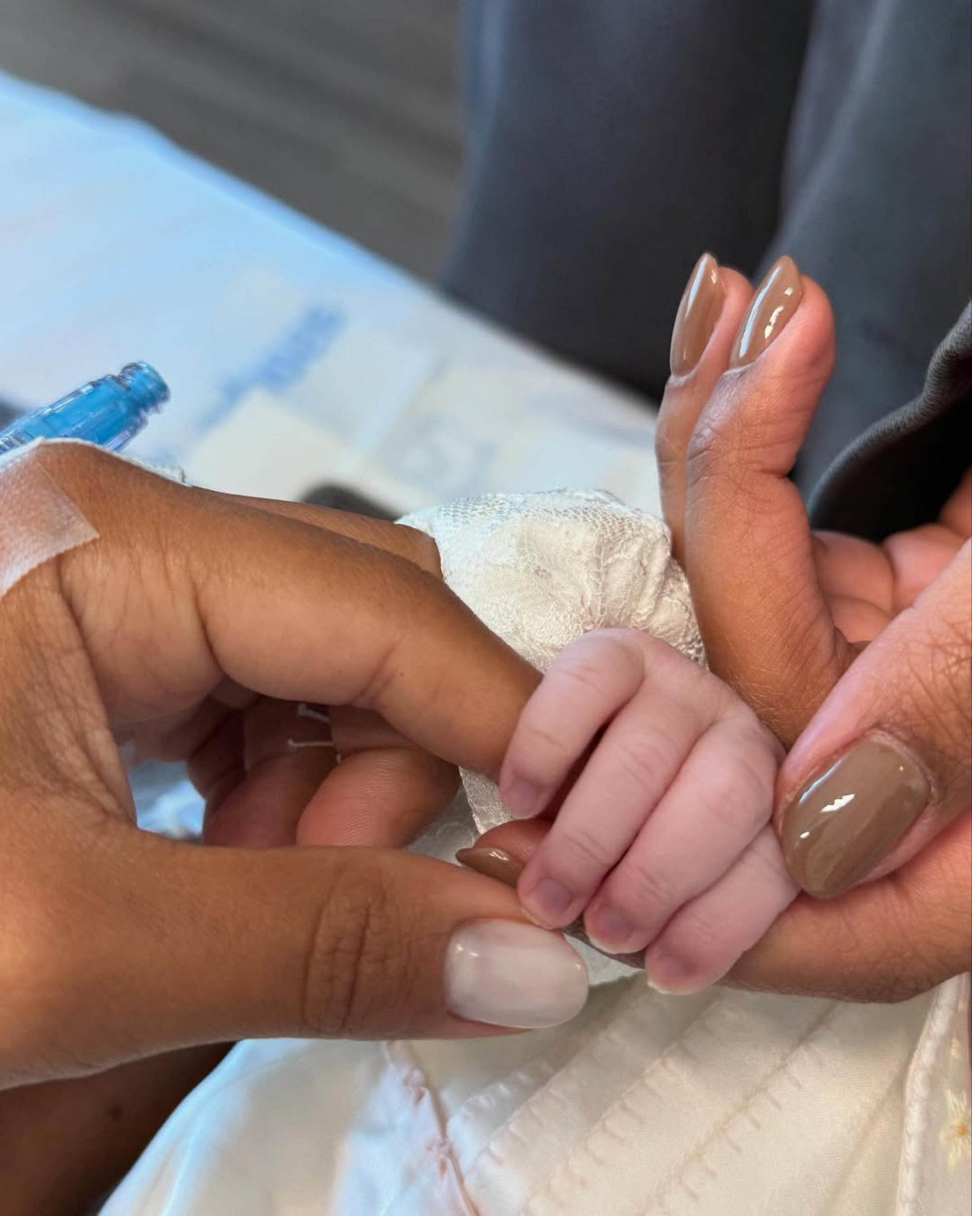 Zuri é a primeira filha de Brunna Gonçalves e Ludmilla  - Reprodução/Instagram 